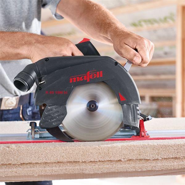 MAFELL PowerSet K 65 18M bl PURE Handkreissäge Handkreissäge inkl 2x 8Ah Akku 