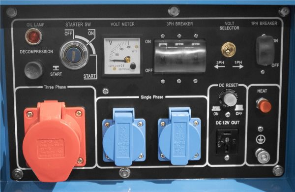 GÜDE Stromgenerator Diesel Aggregat Stromerzeuger GSE 5501 DSG 230V/400V/12V 