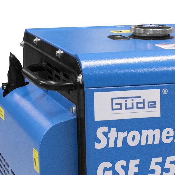 GÜDE Stromgenerator Diesel Aggregat Stromerzeuger GSE 5501 DSG 230V/400V/12V 