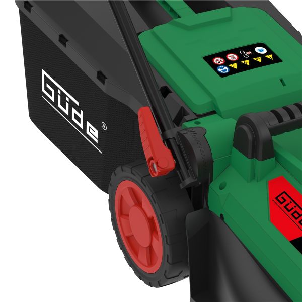 GÜDE Akku Rasenmäher elektro Rasenmäher 330/20-4 20V inkl. 4Ah Akku u. Ladeg.
