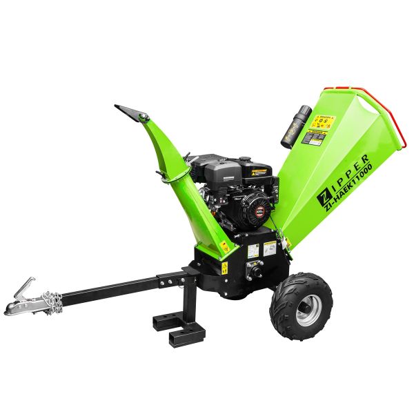 Zipper Gartenhäcksler Benzin Schredder Motor Häcksler Holzhäcksler ZI-HAEK11000