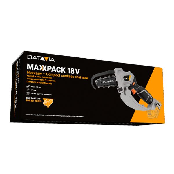 Batavia Nexxsaw V2 Astsäge Baumsäge Einhandsäge Set inkl. 2,0Ah Akku u. Ladeg.