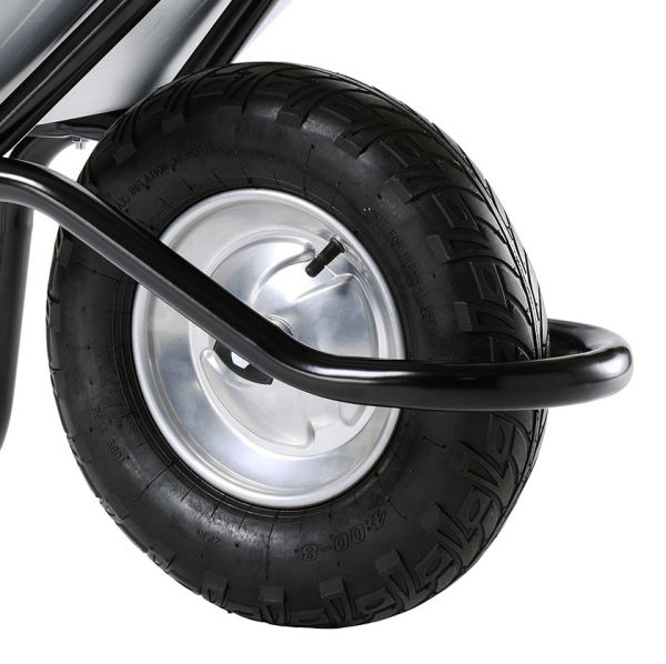 HAEMMERLIN Schubkarre Profi Bauschubkarre 250kg Aktiv Excellium Plus 100 Luftrad