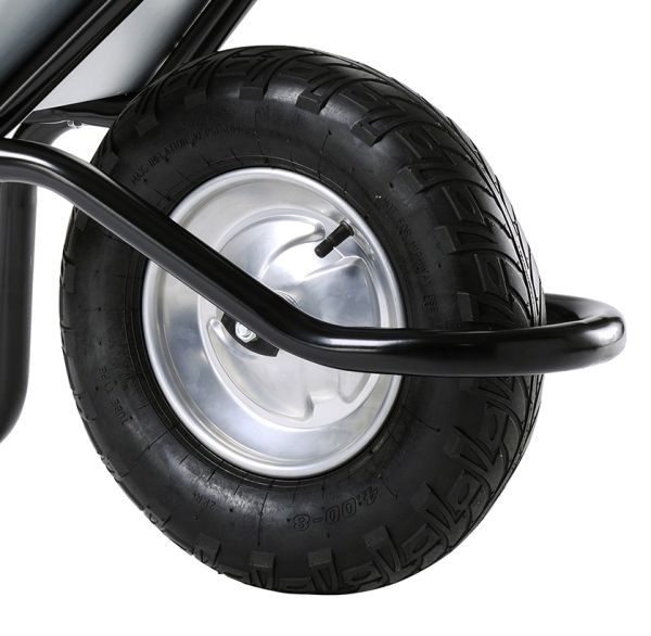 HAEMMERLIN Bauschubkarre Schubkarre Aktiv Excellium Plus 120 Luftrad 120l 250kg 