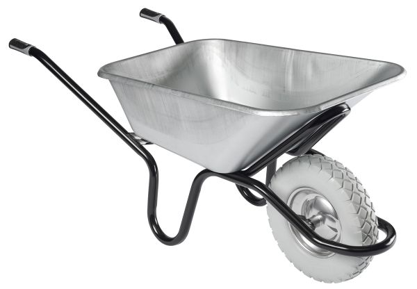 HAEMMERLIN Bauschubkarre Schubkarre Aktiv Excellium Plus 120 PU-Rad 120l 250kg