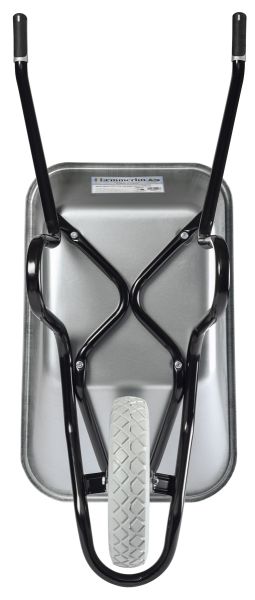 HAEMMERLIN Bauschubkarre Schubkarre Aktiv Excellium Plus 120 PU-Rad 120l 250kg