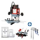 MAFELL Oberfräse LO 65 Ec MaxiMAX mit Arunda 80N Maxi, Adapter und Spannzwinge
