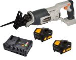 Batavia Akku Säbelsäge Tigersäge Fuchsschwanz Reciprosäge 2x5Ah Akku+Schnelllade