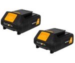 2x Batavia 7062517 Li Ion Akku 18V 2Ah Ersatzakku Systemakku