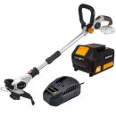 Batavia 7062515 Akku Rasentrimmer Motorsense Freischneider 1x4Ah Akku +Ladegerät