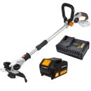 Batavia 7062515 Akku Rasentrimmer Motorsense Trimmer 1x4Ah Akku+Schnellladegerät