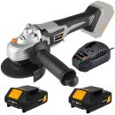 Batavia Profi Akku Winkelschleifer Trennschleifer Brushless 2x2Ah Akku+Ladeg.