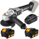 Batavia Profi Akku Winkelschleifer Brushless Trennschleifer 2x4Ah Akku+Ladeg.