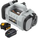 Batavia Akku-Kompressor Akku Luftpumpe Druckluftkompressor 1x5Ah Akku+Ladeg.