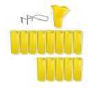 Sirl Profi XXL Bauschuttrutsche Schuttrutschen Schuttrohr SET (15-tlg. 14,78m)