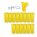 Sirl Profi XXL Bauschuttrutsche Schuttrutschen Schuttrohr SET (16-tlg. 15,83m)