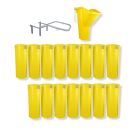 Sirl Profi XXL Bauschuttrutsche Schuttrutschen Schuttrohr SET (17-tlg. 16,88m)