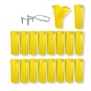 Sirl Profi XXL Bauschuttrutsche Schuttrutschen Schuttrohr SET (19-tlg. 18,98m)