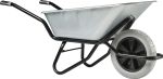 HAEMMERLIN Schubkarre Bauschubkarre Clipso Excellium 120 Vollgummirad 120l 200kg  