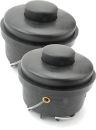 Matrix 2x Fadenkopf Mähfaden Fadenspule komplett für Rasentrimmer BLT 18-280 Li 