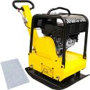 GÜDE GRP 160 Rüttelplatte Verdichter Rüttler Fahrwerk PU-Platte 180kg 30kN  