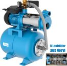 GÜDE Hauswasserwerk MP 120/5A 24 LT Pumpe Bewässerung 1300W 24l Kessel 5400l/h 