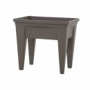 EDA Hochbeet "MAX" taupe 75,6 x 55,6 x 68 cm, 85 l Gewächshaus