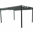 SIENA GARDEN Sky Pavillon, Zelt, Sonnenschutz, 300x400 cm, anthrazit