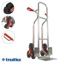 TRESTLES Sackkarre Treppensteiger Alu Aluminium Transportkarre 200kg S04HS Alu 