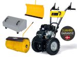 TEXAS Kehrmaschine Benzin Combi 800TGE E-Start Set 4in1 Schneeräumer Laubsammler