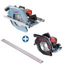 MAFELL Aktionspaket Handkreissäge MKS 130 und K 85 inkl. Führungsschiene 160 cm