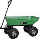 GÜDE Gartenwagen GGW 120 Abfallwagen Laubsammler Bollerwagen 55 Liter bis 120kg