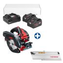 MAFELL PowerSet K 65 18M bl PURE Handkreissäge Handkreissäge inkl 2x 8Ah Akku 