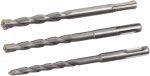 SCHEPPACH SDS Plus Bohrer Set 320 mm 8 10 12 mm Bohreraufsätze 3 Stück
