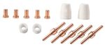 SCHEPPACH Zubehörset Ersatzdüsen Elektroden für Plasmaschneider PLC40  