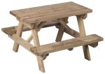 FOREST STYLE Picknicktisch Holztisch Spieltisch Kiefernholz Gartentisch imprägniert 