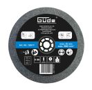 GÜDE Schleifscheibe Ersatzscheibe 150x20x32 mm K80 für GDS 150-15 / GKS 150-25 