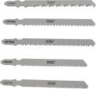 GÜDE Stichsägeblatt-Set 5 teilig Stichsägeblätter Sägeblätter Stichsäge 