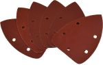 GÜDE Delta Schleifpapier Set 6 Stk 140x102 mm Schleifscheiben Klett Schleifer 
