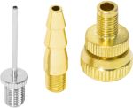 GÜDE Druckluft Adapter-Set 3 teilig Adapter Ballnadel Fahrradventil 