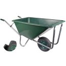 Matrix Schubkarre Stall Pferde Garten Großmuldenkarre 240l 1-Rad PU-Rad *2.Wahl* 