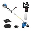 GÜDE Freischneider GFS 52.3E E-Start Rasentrimmer Motorsense Benzin Trimmer 