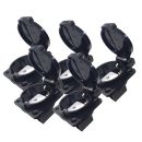 MATRIX 5er Set Steckdose Typ E/F IP44 16A staubdicht, regensicher, Industriesteckdose,  