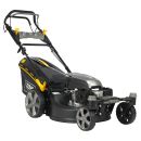 TEXAS Rasenmäher Benzin mit Antrieb Radantrieb 51cm ZT 5110TR/W 3in1 Zero Turn
 schwenkbare Vorderachse; noch wendiger noch flexibler