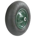 MATRIX Ersatzrad Luftrad Schubkarrenrad Luftreifen grün Stahlfelge 4x8 