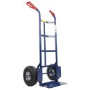 HBH® Sackkarre 200kg Luftreifen TK200LU01 blau Transportkarre mit Luftrad  