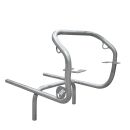 SIRL Profi XXL Halterung Einhängerahmen Stahl zu Bauschuttrutsche Schuttrutsche  