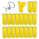 Sirl Profi XXL Bauschuttrutsche Schuttrutschen Schuttrohr SET (20-tlg. 20,03m) 