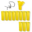 Sirl Profi XXL Bauschuttrutsche Schuttrutschen Schuttrohr SET (13-tlg. 12,68m) 