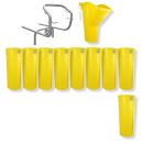 Sirl Bauschuttrutsche Schuttrutsche Schuttrohr Profi XXL SET (11-tlg. 10,58m)  